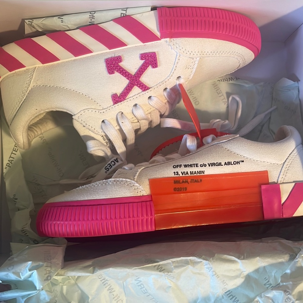 Off white sneakers